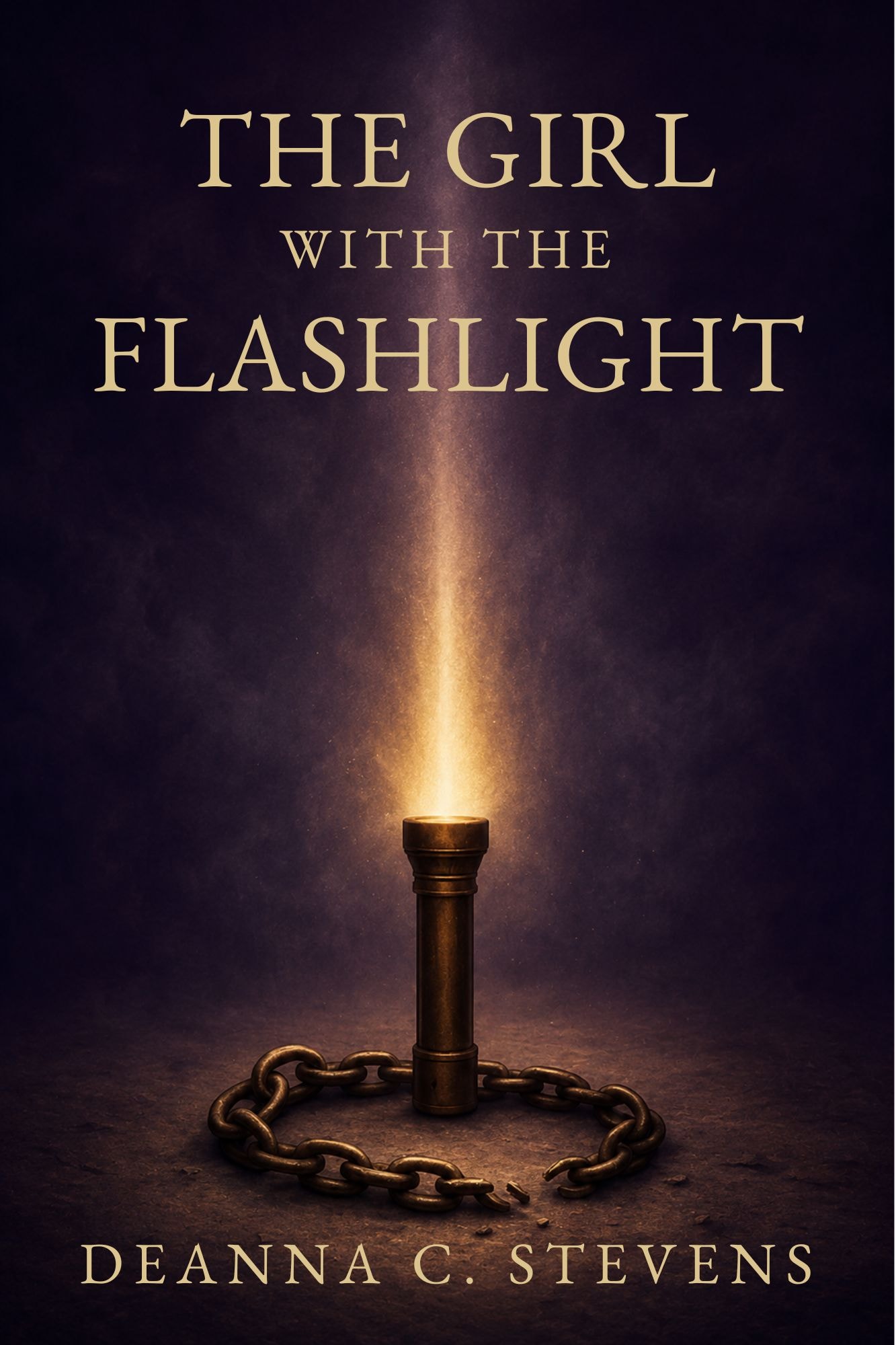 The Girl with the Flashlight — book cover